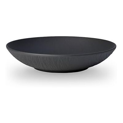 Villeroy & Boch Manufacture Rock platte schaal 23,5 cm, premium porselein, zwart Villeroy & Boch Manufacture Rock platte schaal 23,5 cm, premium porselein, zwart