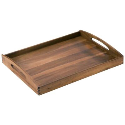 Zassenhaus 55542 dienblad rechthoekig, 53 x 41 x 7 cm, acaciahout, ivoor Zassenhaus 55542 dienblad rechthoekig, 53 x 41 x 7 cm, acaciahout, ivoor