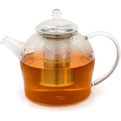 Bredemeijer Minuet Santhee theepot 1,5 l glas + filter Bredemeijer Minuet Santhee theepot 1,5 l glas + filter