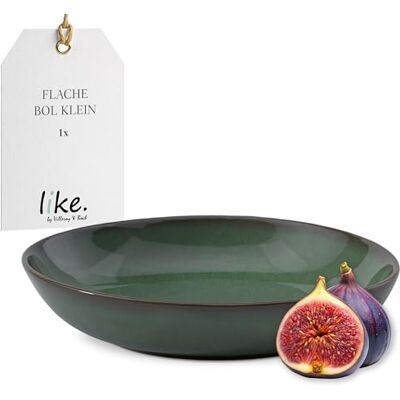 Villeroy & Boch Groene lavaschaal, klein, groen, vaatwasser/magnetron, holle serveerschaal voor bijgerechten, snacks en salades, kom in ambachtelijke look, reactief emaille slakom, aardewerk Villeroy & Boch Groene lavaschaal, klein, groen, vaatwasser/magnetron, holle serveerschaal voor bijgerechten, snacks en salades, kom in ambachtelijke look, reactief emaille slakom, aardewerk