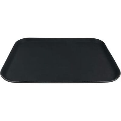 Grunwerg Dienblad antislip 40 x 30 cm zwart Grunwerg Dienblad antislip 40 x 30 cm zwart