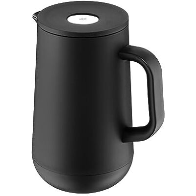 WMF Impulse Thermoskan, 1,0 L, Voor Thee Of Koffie, Druksluiting Houdt Dranken 24 Uur Koud En Warm, Zwart WMF Impulse Thermoskan, 1,0 L, Voor Thee Of Koffie, Druksluiting Houdt Dranken 24 Uur Koud En Warm, Zwart
