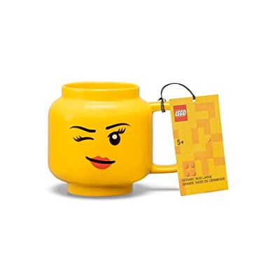 Room Copenhagen R.C. Lego keramische mok Large Winking Girl 41460803 Room Copenhagen R.C. Lego keramische mok Large Winking Girl 41460803
