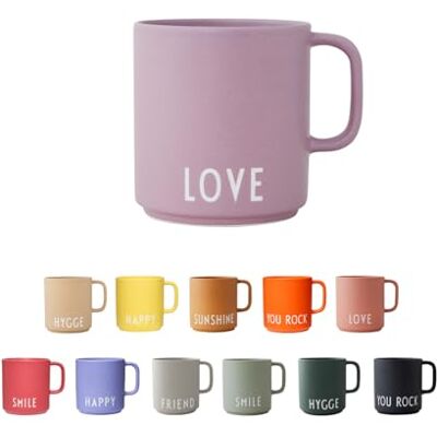 Design Letters Koffiekopje, cadeau-idee voor Vaderdag, originele mok van porselein, cadeau voor vaders, espressobeker, perfect koffiecadeau, 250 ml Design Letters Koffiekopje, cadeau-idee voor Vaderdag, originele mok van porselein, cadeau voor vaders, espressobeker, perfect koffiecadeau, 250 ml
