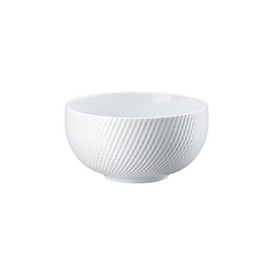 Rosenthal Blend kom wit 14 cm, 0,73 l, Relief 3: gekruist Rosenthal Blend kom wit 14 cm, 0,73 l, Relief 3: gekruist
