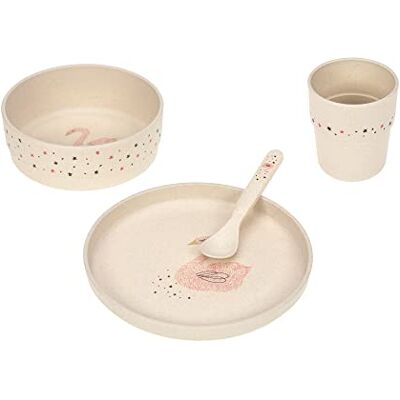 Lässig 1310062741, Little Water kinderserviesset (borden, bekers, schaaltjes, lepels) van PP en cellulose zonder melamine swan, violet,4 Stuk (1er-pakket),paars/eierschaalkleuren Lässig 1310062741, Little Water kinderserviesset (borden, bekers, schaaltjes, lepels) van PP en cellulose zonder melamine swan, violet,4 Stuk (1er-pakket),paars/eierschaalkleuren