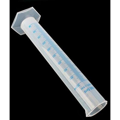 Weikeya Vickers reageerbuis met schaalverdeling 500 ml, vloeistofmeetinstrument met schaalverdeling voor proefstukken in kunststof buizen van 500 ml in een fles, meetinstrument Weikeya Vickers reageerbuis met schaalverdeling 500 ml, vloeistofmeetinstrument met schaalverdeling voor proefstukken in kunststof buizen van 500 ml in een fles, meetinstrument