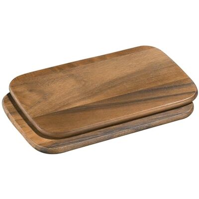 Zassenhaus 0000055016 ontbijtplanken van acaciahout, 2 x 17 x 25,8 cm, bruin Zassenhaus 0000055016 ontbijtplanken van acaciahout, 2 x 17 x 25,8 cm, bruin