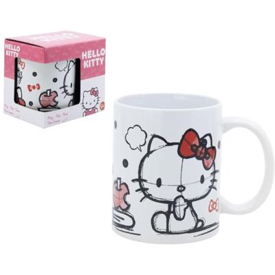 CARTOON Hello Kitty keramische mok model mok ontbijtkom 325 ml voor kinderen CARTOON Hello Kitty keramische mok model mok ontbijtkom 325 ml voor kinderen
