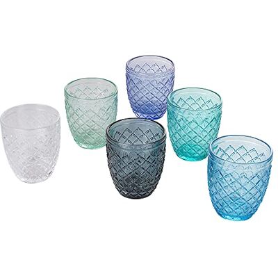Tivoli Castle Waterglazen, 275 ml, oceaanglas, 6 stuks Tivoli Castle Waterglazen, 275 ml, oceaanglas, 6 stuks