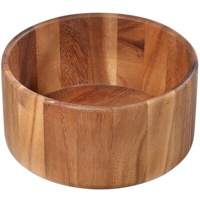 Zassenhaus Slakom van acaciahout, hoogwaardige houten schaal, voor het bereiden en serveren van een salade, decoratieve schaal, natuurlijk hout, Ø 25 x 12,5 cm Zassenhaus Slakom van acaciahout, hoogwaardige houten schaal, voor het bereiden en serveren van een salade, decoratieve schaal, natuurlijk hout, Ø 25 x 12,5 cm