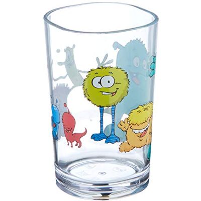 Emsa 0,2 liter Kids Monster Kinderglas, Turkoois, 35 x 25 x 10 cm Emsa 0,2 liter Kids Monster Kinderglas, Turkoois, 35 x 25 x 10 cm