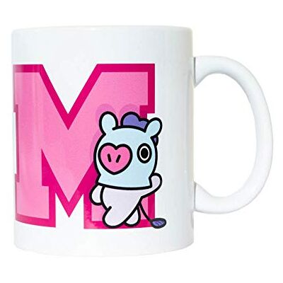 Grupo Erik Erik® 100% officiële Mang mok BT21 keramische mok 330 ml Grupo Erik Erik® 100% officiële Mang mok BT21 keramische mok 330 ml
