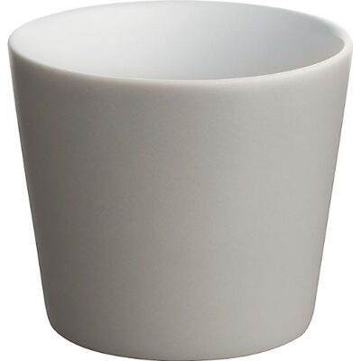 Alessi Dc03/41 Lg Tonale Glas Keramische Stoneware, Lichtgrijs, Set van 4 Stuks Alessi Dc03/41 Lg Tonale Glas Keramische Stoneware, Lichtgrijs, Set van 4 Stuks