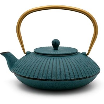 Bredemeijer Linhai theepot 1,1 l gietijzer petrol Bredemeijer Linhai theepot 1,1 l gietijzer petrol