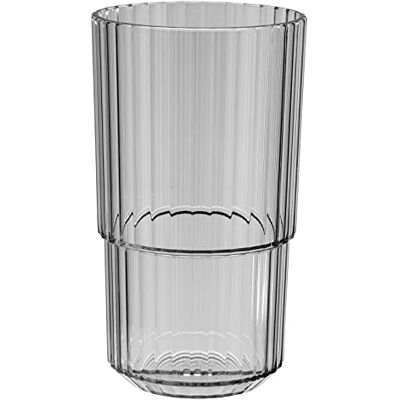 APS Linea Hoogwaardige Tritan kunststof beker met 0,5 l, BPA-vrij, stapelbaar, onbreekbaar, herbruikbaar en vaatwasmachinebestendig, 500 ml, Frans grijs APS Linea Hoogwaardige Tritan kunststof beker met 0,5 l, BPA-vrij, stapelbaar, onbreekbaar, herbruikbaar en vaatwasmachinebestendig, 500 ml, Frans grijs