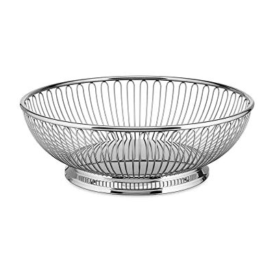 Alessi 826/24 ronde mand met staaldraad, glanzend, Ø 24 cm, spiegel, groot Alessi 826/24 ronde mand met staaldraad, glanzend, Ø 24 cm, spiegel, groot