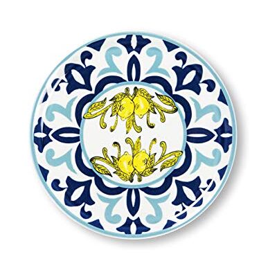 Excelsa Amalfi Pizzaplaat van porselein, 6 stuks Excelsa Amalfi Pizzaplaat van porselein, 6 stuks