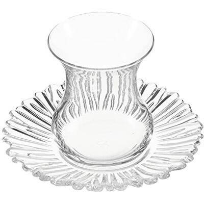 Pasabahce 95961 Aurora Enkele theeservies 155 ml (6 glazen + 6 onderzetters) Pasabahce 95961 Aurora Enkele theeservies 155 ml (6 glazen + 6 onderzetters)