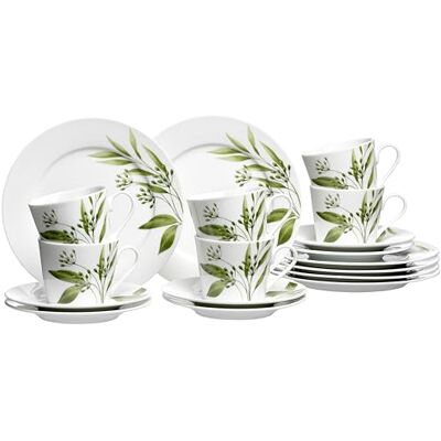 Ritzenhoff & Breker Evora 18-delig porseleinen koffieservies Ritzenhoff & Breker Evora 18-delig porseleinen koffieservies