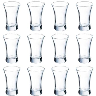 Arcoroc , glas, 6 x 7 cl, 6 stuks Arcoroc , glas, 6 x 7 cl, 6 stuks