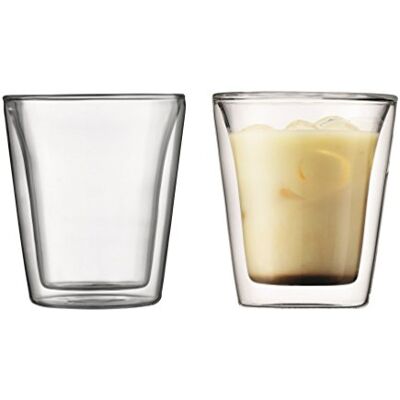 Bodum 10109-10 – Canteen – set van 2 dubbelwandige glazen – 20 cl Bodum 10109-10 – Canteen – set van 2 dubbelwandige glazen – 20 cl