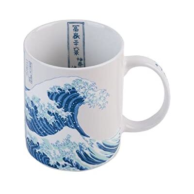Grupo Erik Japanese Art, Hokusai mok 300 ml officieel gelicentieerde keramische mok koffie- en theemok, cadeau-idee geek, verjaardag of Kerstmis Grupo Erik Japanese Art, Hokusai mok 300 ml officieel gelicentieerde keramische mok koffie- en theemok, cadeau-idee geek, verjaardag of Kerstmis