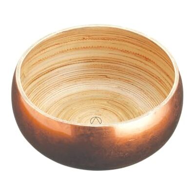 Artesa Bamboe Slakom Met Koperen Lak Afwerking 17 cm (6.5'') Artesa Bamboe Slakom Met Koperen Lak Afwerking 17 cm (6.5'')
