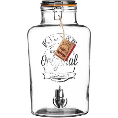 Kilner Drankdispenser met kraan, rond, geschenkverpakking, 8 l Kilner Drankdispenser met kraan, rond, geschenkverpakking, 8 l