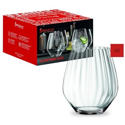 Spiegelau & Nachtmann, 4810180 gin tonic glas, kristalglas, 625 ml, 4 stuks Spiegelau & Nachtmann, 4810180 gin tonic glas, kristalglas, 625 ml, 4 stuks