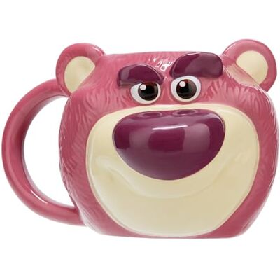 Paladone Lotso Huggin Beer Mok, 680 ml, officieel gelicentieerd Disney Toy Story Keramische koffiemok voor thee, warme chocolademelk en meer, cadeau voor fans van popcultuur Paladone Lotso Huggin Beer Mok, 680 ml, officieel gelicentieerd Disney Toy Story Keramische koffiemok voor thee, warme chocolademelk en meer, cadeau voor fans van popcultuur