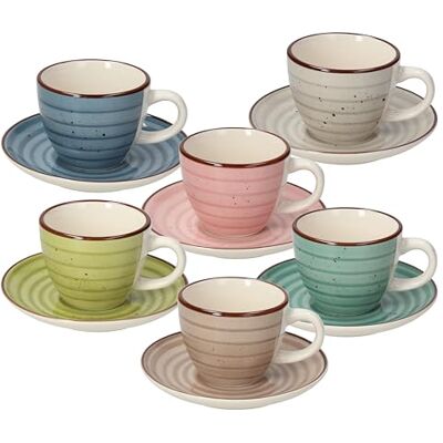 Tognana LS18501M228A Koffiekopjes, Keramisch Tognana LS18501M228A Koffiekopjes, Keramisch