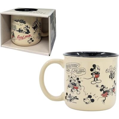 CARTOON Mok model Mickey Mouse keramische mok ontbijtkom 414 ml CARTOON Mok model Mickey Mouse keramische mok ontbijtkom 414 ml