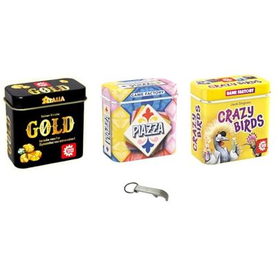 Blumie Shop Set Gold + Piazza + Crazy Birds Franse versie + 1 Decap Blumie Shop Set Gold + Piazza + Crazy Birds Franse versie + 1 Decap