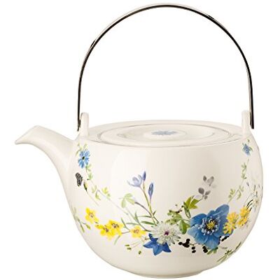 Rosenthal Brillance Alpenbloesems theepot 6 personen 3 stuks Rosenthal Brillance Alpenbloesems theepot 6 personen 3 stuks