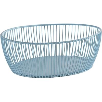 APS 30455 Vart mand droomblauw, 24 x 19 cm, hoogte 8 cm APS 30455 Vart mand droomblauw, 24 x 19 cm, hoogte 8 cm