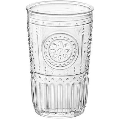 Bormioli Rocco Romantisch glas, 475 milliliter, glas, transparant Bormioli Rocco Romantisch glas, 475 milliliter, glas, transparant