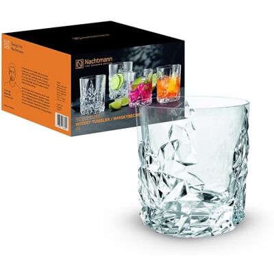 Nachtmann Spiegelau & set van 4 whiskeyglazen set van 4 kristalheldere whiskeyglazen. Nachtmann Spiegelau & set van 4 whiskeyglazen set van 4 kristalheldere whiskeyglazen.