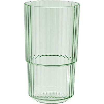 APS Linea Hoogwaardige Tritan kunststof beker met 0,5 liter, BPA-vrij, stapelbaar, onbreekbaar, herbruikbaar en vaatwasmachinebestendig, 500 ml, lichtgroen APS Linea Hoogwaardige Tritan kunststof beker met 0,5 liter, BPA-vrij, stapelbaar, onbreekbaar, herbruikbaar en vaatwasmachinebestendig, 500 ml, lichtgroen