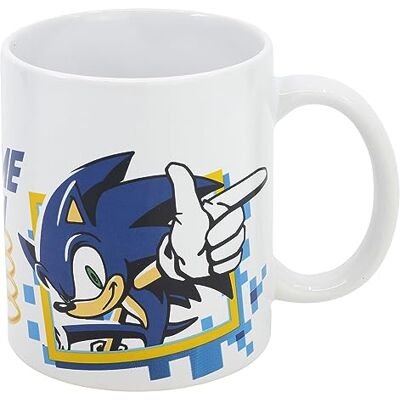 Stor line Sonic The Hedgehog Mugs Sonic Game on 325 ML (Carton de 6) Stor line Sonic The Hedgehog Mugs Sonic Game on 325 ML (Carton de 6)