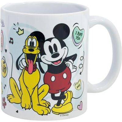 Stor 325 ml sublimatie keramische mok in Mickey Plutto geschenkdoos Stor 325 ml sublimatie keramische mok in Mickey Plutto geschenkdoos