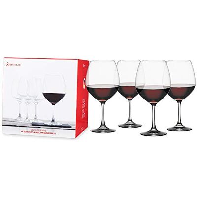 Spiegelau Vino Grande 4510270 wijnglas, kristalglas, 710 ml, 4 stuks Spiegelau Vino Grande 4510270 wijnglas, kristalglas, 710 ml, 4 stuks