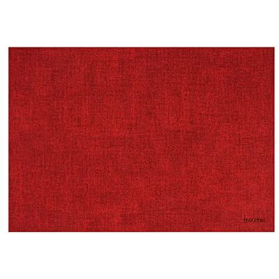Guzzini Tiffany, FABRIC Rechthoekige dubbelzijdige placemat rood, 43 x 30 cm 22609155 Guzzini Tiffany, FABRIC Rechthoekige dubbelzijdige placemat rood, 43 x 30 cm 22609155