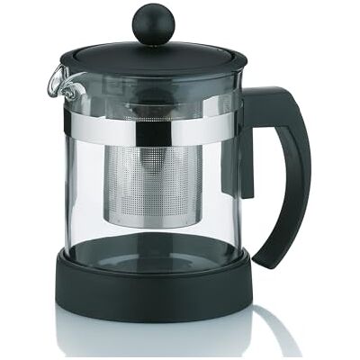 kela 11457 glazen theepot met afneembaar filter, 0,7 liter, 'Auron' kela 11457 glazen theepot met afneembaar filter, 0,7 liter, 'Auron'