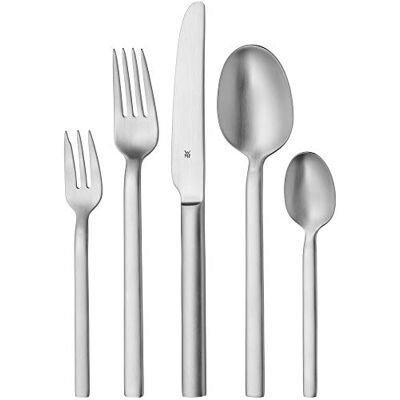 WMF Aleto Cromargan bestekset voor 12 personen, zilverkleurig, 60 stuks WMF Aleto Cromargan bestekset voor 12 personen, zilverkleurig, 60 stuks
