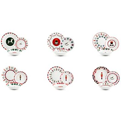 Excelsa Nutcracker Serviesset 18-delig Excelsa Nutcracker Serviesset 18-delig