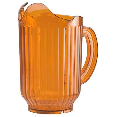 PIAZZA Kruik van polycarbonaat, barnsteenkleurig, 1,8 l PIAZZA Kruik van polycarbonaat, barnsteenkleurig, 1,8 l