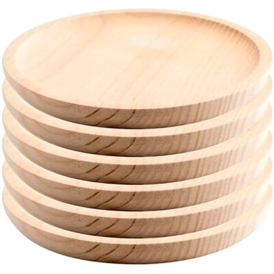 Space Home Plank/bord voor octopus Serveerschaal Houten bord voor kaas, vlees Octopus Flat Pizzaplaat Ronde houten schijf Set van 6 Ø 28 cm Space Home Plank/bord voor octopus Serveerschaal Houten bord voor kaas, vlees Octopus Flat Pizzaplaat Ronde houten schijf Set van 6 Ø 28 cm