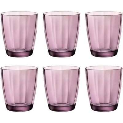 Cosecha Privada BORMIOLI ROCCO Pulsar Rock Purple CL 30 Bekers, 6 stuks Cosecha Privada BORMIOLI ROCCO Pulsar Rock Purple CL 30 Bekers, 6 stuks