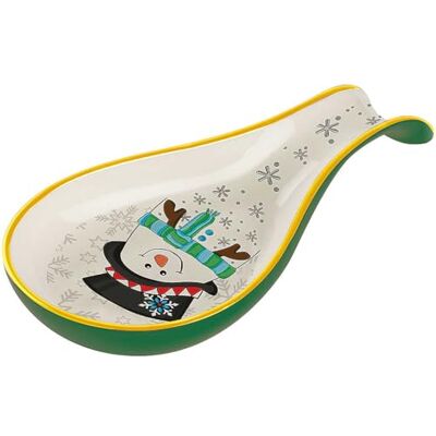 Egan Lepelsteun kerst sneeuwpop 21 x 10 cm Egan Lepelsteun kerst sneeuwpop 21 x 10 cm